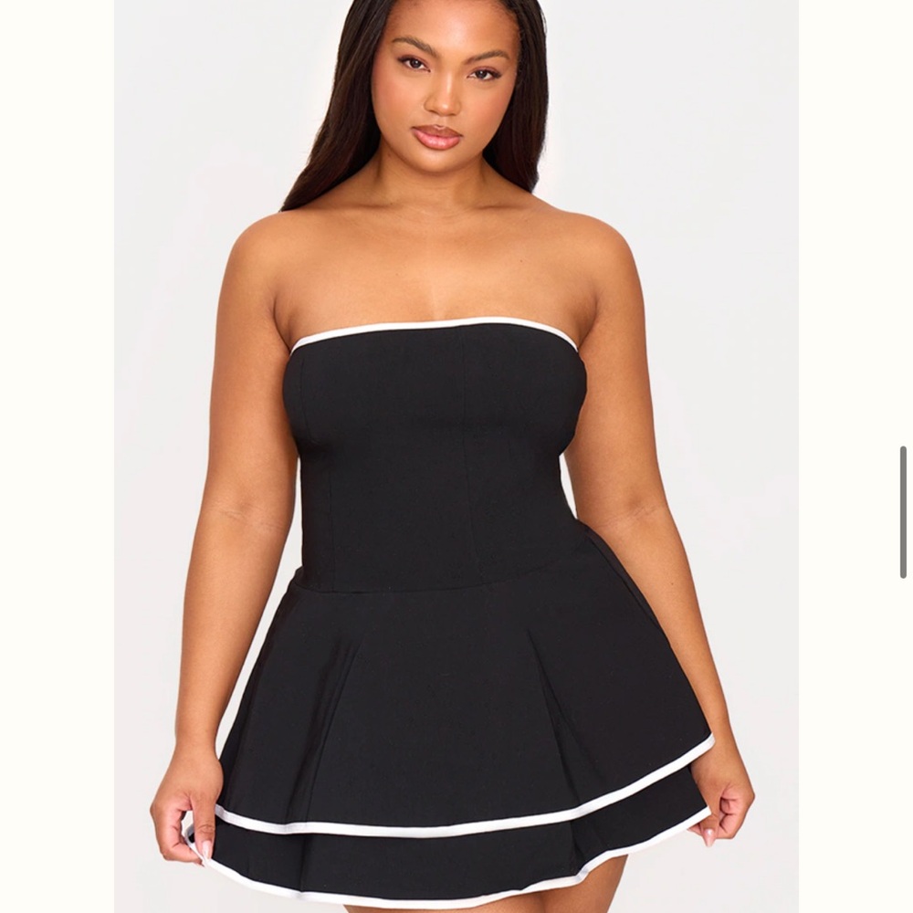 PLT NWT size LARGE Strapless Dress (pretty little thing)